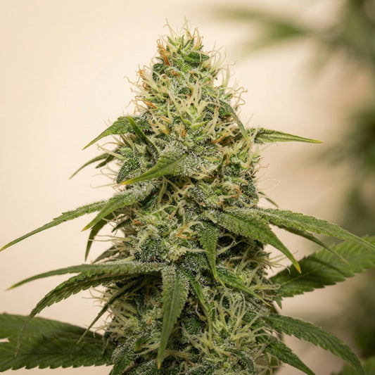 White Runtz cannabis seeds buds close up